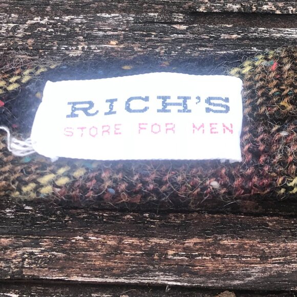 Rooster Rich's Store for Men Wool Necktie Tie - Picture 3 of 7